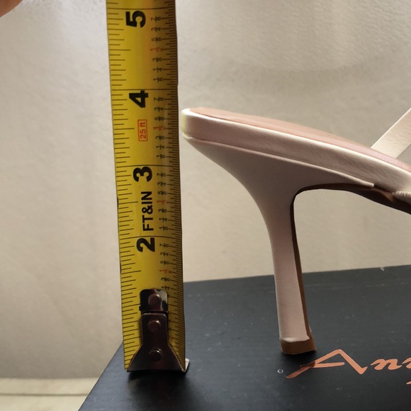 Anne Michelle | White Zeal-04 Women’s Size 10 Square Toe Strap Heels - Picture 11 of 11